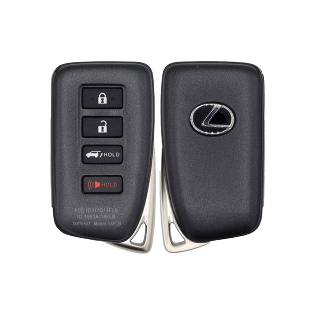 2020-2022 Lexus RX350 / 4-Button Smart Key / PN: 89904-0E180 / HYQ14FLB (OEM)