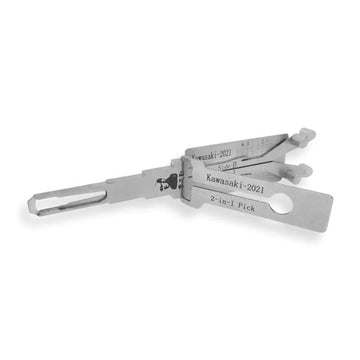 Original Lishi Kawasaki 2021 Pick Tool - Anti Glare | 2-in-1