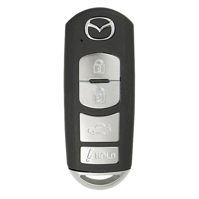 2014-2019 Mazda / 4-Button Smart Key / PN: GJY9-67-5DY / WAZSKE13D02 (OEM Refurb)