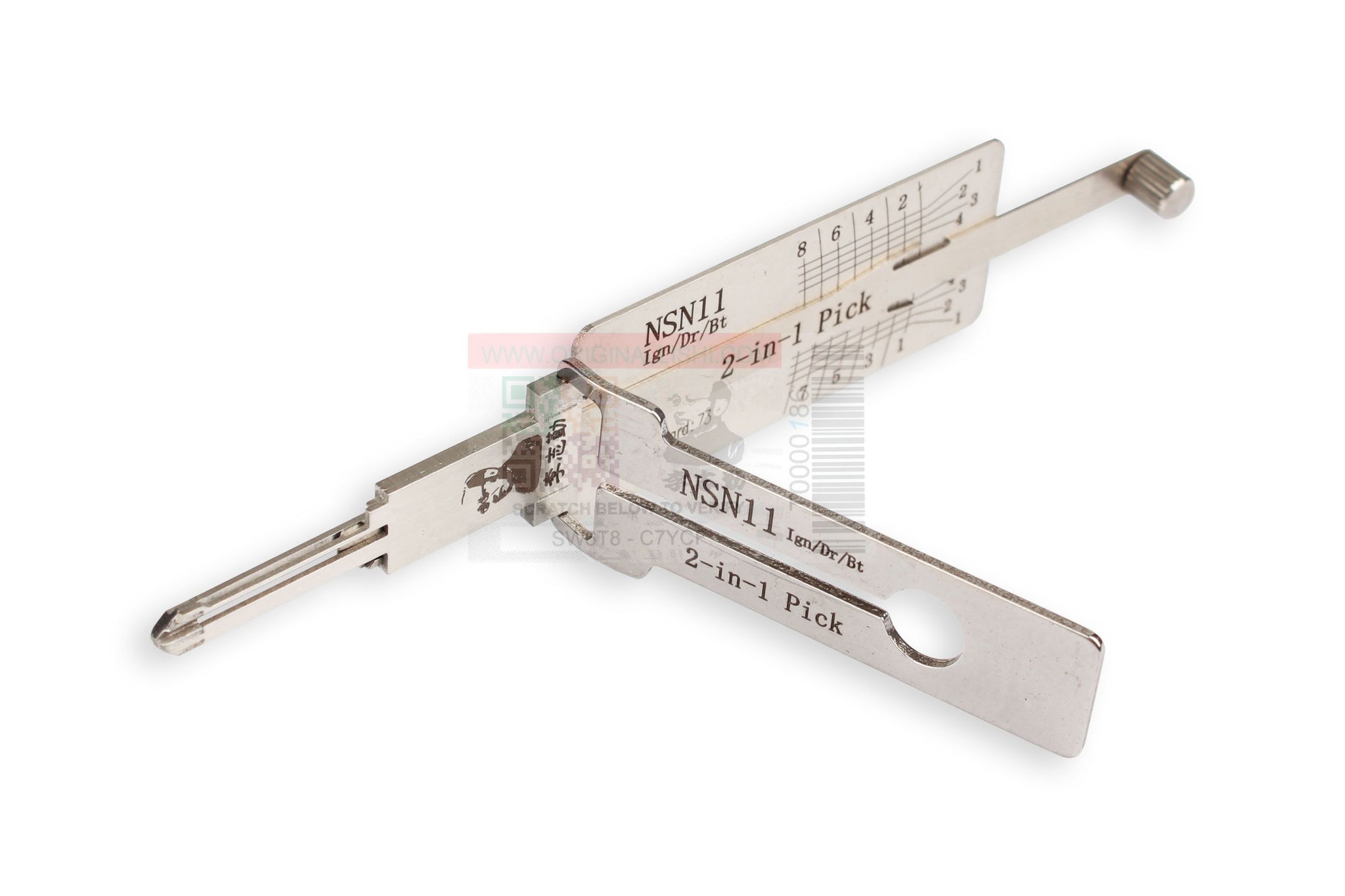 ORIGINAL LISHI - NSN11 Nissan / 2-in-1 Pick & Decoder