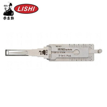 Original Lishi - HU92 BMW 2-in-1 Pick & Decoder | Single Lifter | AG