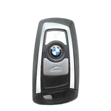 2013-2018 BMW 7 / 5 / 3 Series / 3-Button Smart Key / YGOHUF5767 / FEM / 433 Mhz - Silver Trim (OEM)