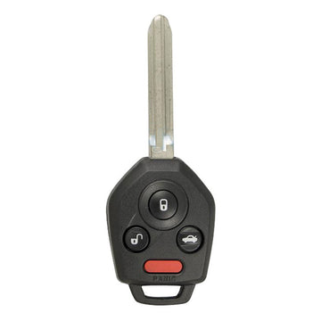 2018 Subaru Outback Legacy /4 Button Remote Key Combo CWTB1G077 / 57497-AL27A / B110 / G Chip - Black Pod - New