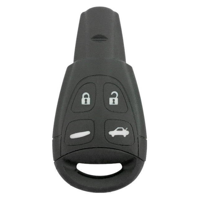 2003-2011 Saab 9-3 / 4-Button Smart Key / PN: 12783781 / LTQSAAM433TX (OEM Refurbished) NO LOGO