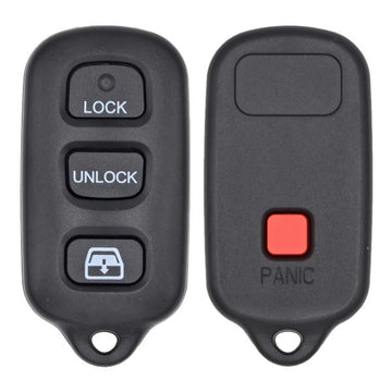 1999-2009 Toyota Sequoia 4-Button Keyless Entry Remote - FCC ID: HYQ12BBX - 89742-0C030 - Refurbished OEM