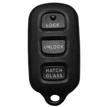 2003-2008 Toyota Corolla / Matrix / 4-Button Keyless Entry Remote w/Hatch Glass / PN: 89742-02010 / GQ43VT14T (OEM Refurb)