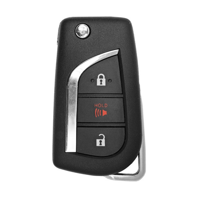 2018-2020 Toyota C-HR  / 3-Button Flip Key / PN: 89070-F4080 / MOZB97TZ (H Chip) (OEM Refurb)