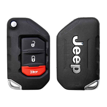 2018-2021 Jeep Wrangler / 3-Button Smart Flip Key / PN: 68416782AA / OHT1130261 / SIP22 (OEM Refurb)