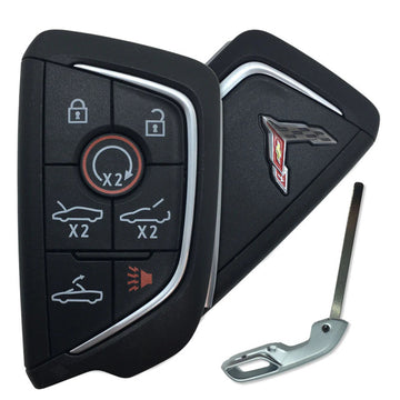 Chevrolet Corvette 7-Button Smart Key YGOG20TB1 13538853 433 MHz, New OEM