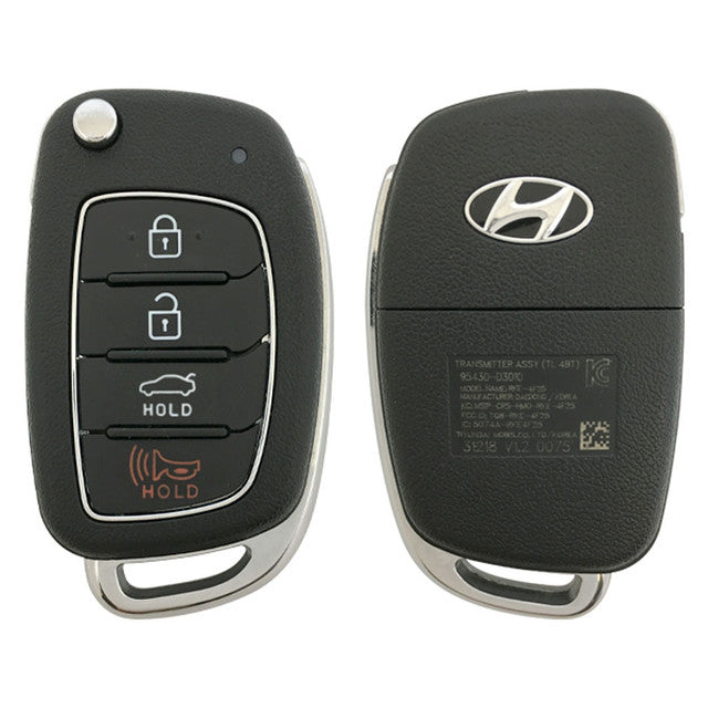 Hyundai Sonata Remote Flip Key for TQ8-RKE-4F16 95430-C1010 95430-C1000 - Refurbished