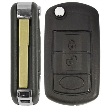 3 Button Remote Flip Key for Land Rover Range Rover NT8-15K6014CFFTXA 182345 (Refurbished Recase)