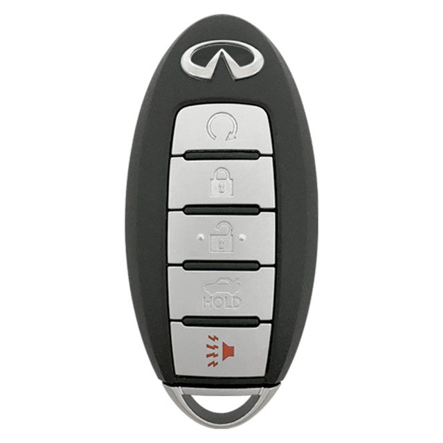 2016-2018 Infiniti Q50 Q60 / 5-Button Smart Key / PN: 285E3-4HK0A / KR5S180144014  / IC 204 (OEM Refurb)
