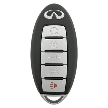 2016-2018 Infiniti Q50 Q60 / 5-Button Smart Key / PN: 285E3-4HK0A / KR5S180144014  / IC 204 (OEM Refurb)