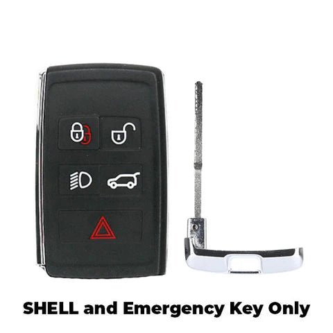 2017+ Jaguar/ Land Rover / 5-Button OEM Smart Key SHELL for BKOBJTF10A