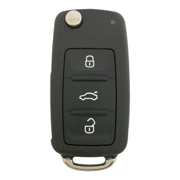 Volkswagen/Audi/Porsche/Bentley 4 Button Remote Head Key 5K0-837-202-R - Refurbished, Grade A